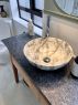 Totara and stone vanity